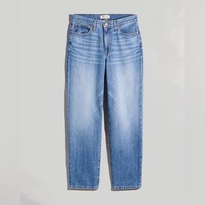 Madewell boyfriend wide leg jeans (NWT, size 30)